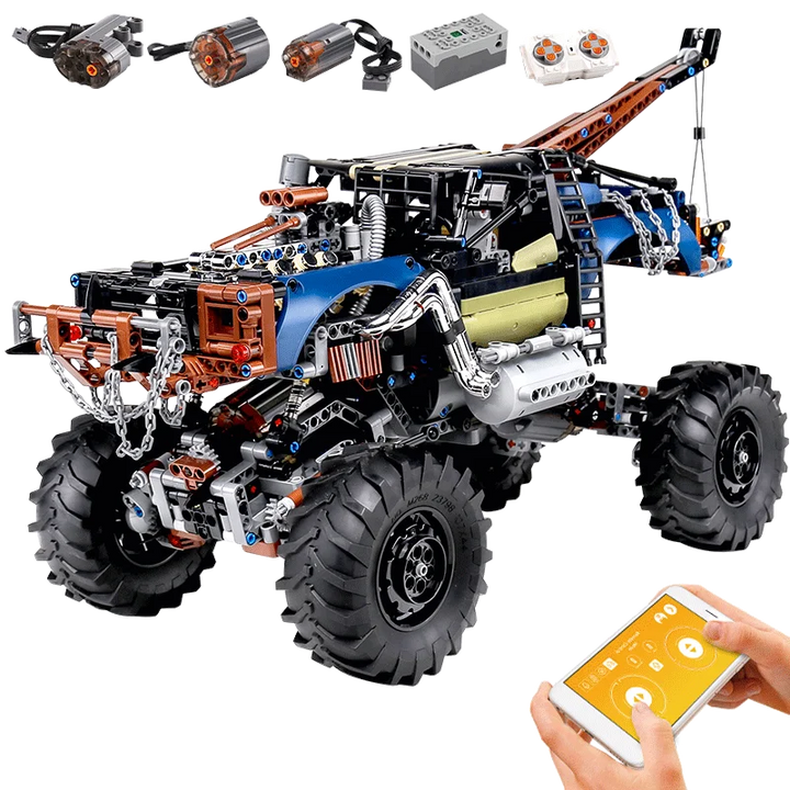 MOULD KING 18002 Technical RC Car Toys For Boys Building Blocks Remote Control Off-Road Car Terrain Climbing Buggy Truck Gifts