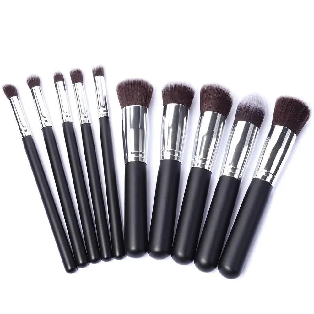 Nylon 5–50PCS Luxury Makeup Brush Set