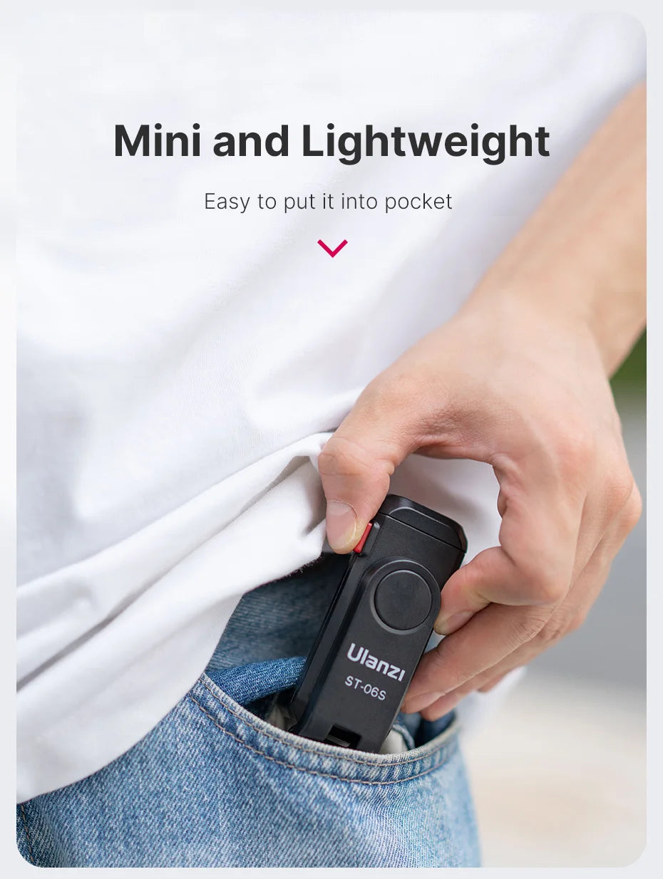 Ulanzi ST-06S 360°Rotatable Phone Holder Vertical Shoot PhoneMount Tripod Mount With Cold Shoe phone Clip Clamp Vlog Video