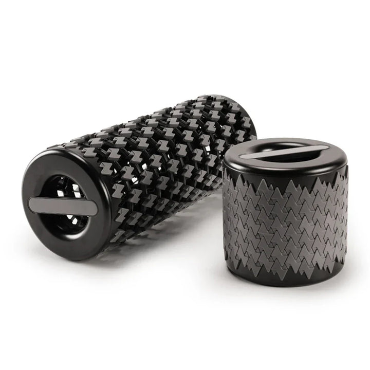 Adjustable Yoga Column ABS Massage Roller, Portable Yoga Brick for Leg, Back Muscle Axis, Relaxation, 13.3-35cm, THANKSLEE