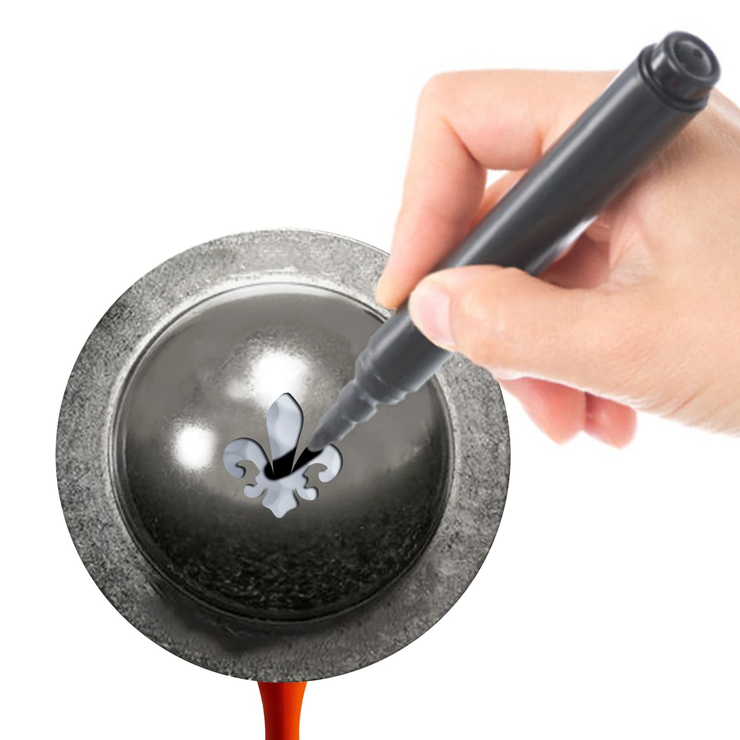 Golf Ball Liner Golf Ball Drawing Alignment Stencils Marking Tool Stainless Steel Golf Marker Tool For Golf Accessories