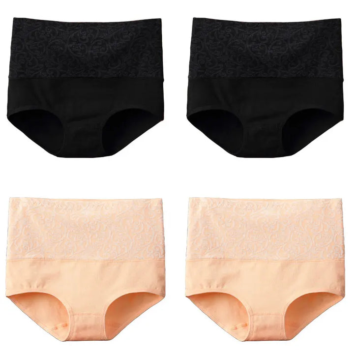 Cotton Underwear Women High Waist Lingerie For Ladies Briefs Tummy Control Panties C-Section Recovery XXXXL Plus Size Underpants