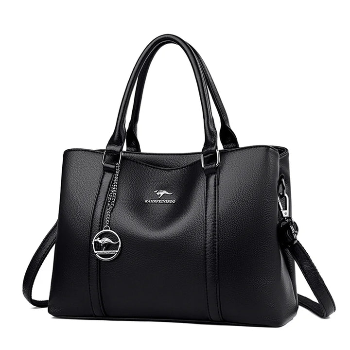 Genuine Brand Luxury Designer Women Bags High Quality Leather Shoulder Crossbody Messenger Tote Bag Large Handbag Purses