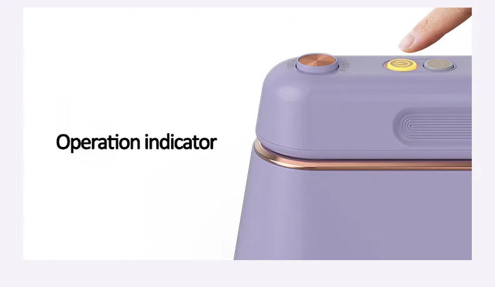 New Hanging Ironing Machine Handheld 1000W Home Small Steam Iron Portable Dry Wet Double Ironing 6 Holes For Steam