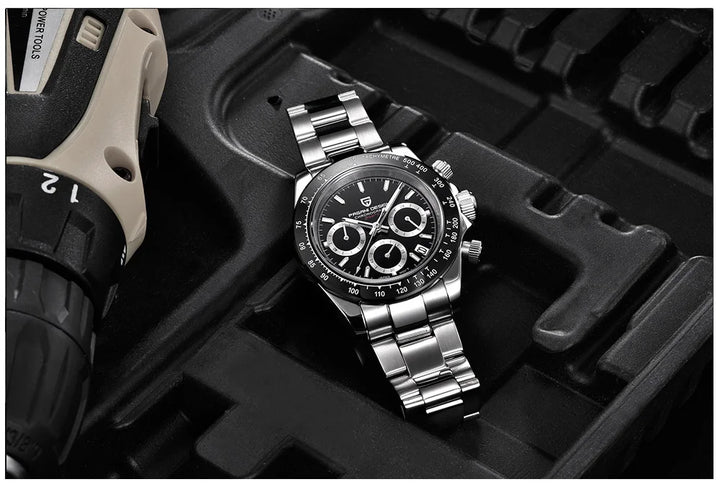 PAGANI DESIGN New 2024 Quartz Men's Watches Business Watch Mens Watches Top Brand Luxury Watch Men Chronograph VK63 Waterproof