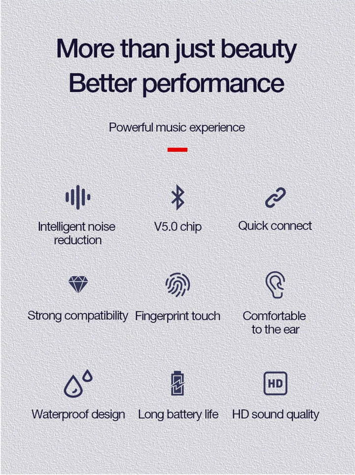 Original Lenovo HT38 TWS Earphone Wireless Bluetooth 5.0 Headphones Stereo Bass With Microphone Noise Reduction Mini Headset