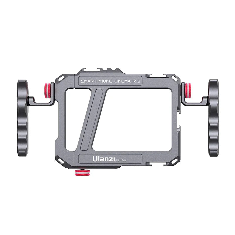 Ulanzi Lino Phone Cage Video Vlog Rig Handle For 5.4'' to 6.7'' iPhone X 11 12 13 14 Pro Max Android Phone Photography