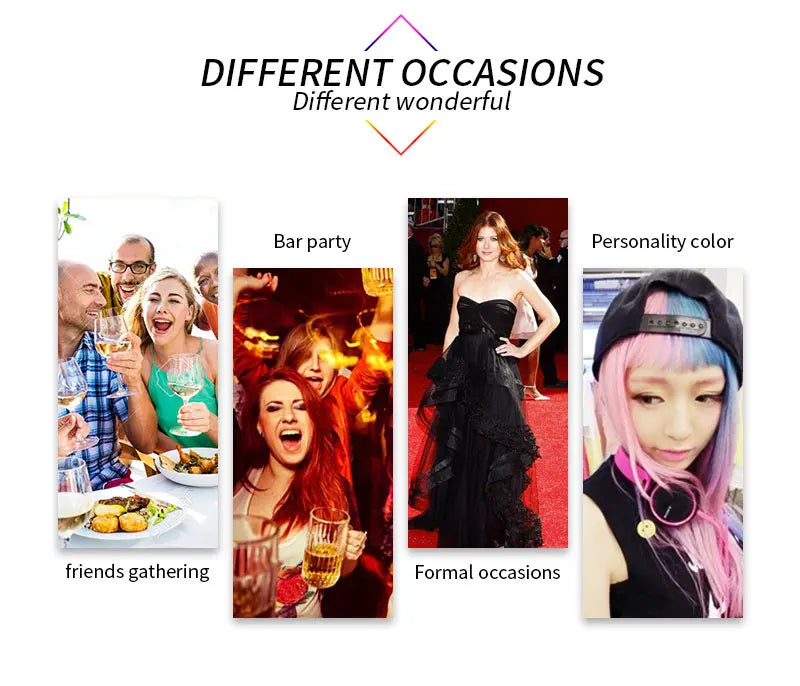 Sevich 8 Colors 30ml Hair Dye Spray Disposable Hair Quick Spray Waterproof Hair Dye Blue/Red Fashion Instant Hair Color Products