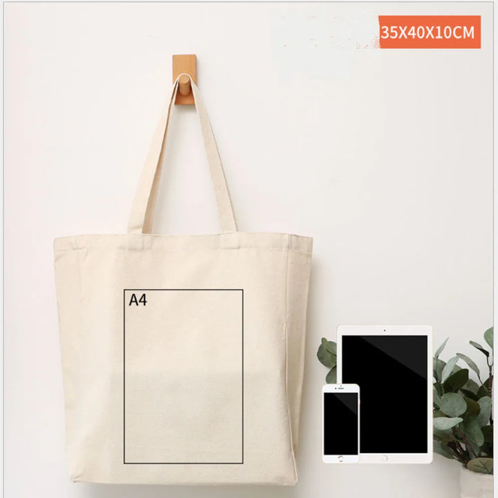 Canvas Bag Grocery Bag Food shopper Bag Eco-Friendly foldable Bag folding Pocket Tote Portable Shoulder Handbags Shopping bag