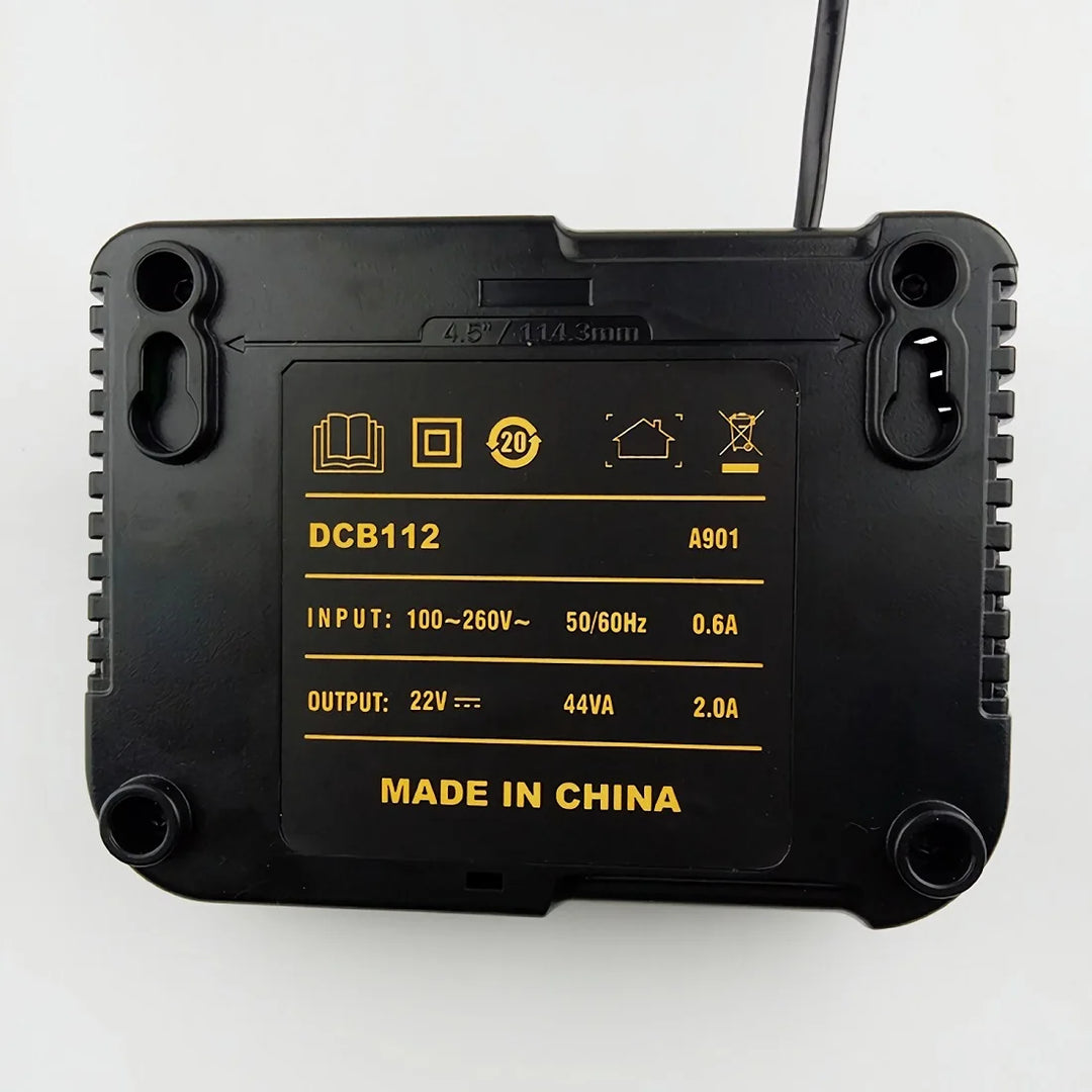DCB102 DCB118 DCB112 Li-ion Battery Double Charging Dual USB Ports Charger For DeWalt 12V 14.4V 18V 20V DCB101 DCB200 DCB201