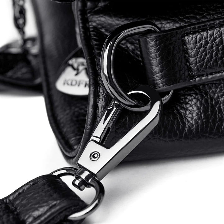 Genuine Brand Luxury Designer Women Bags High Quality Leather Shoulder Crossbody Messenger Tote Bag Large Handbag Purses