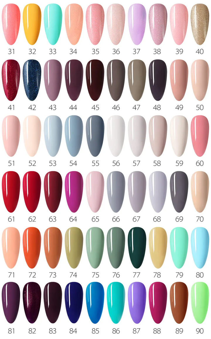 VENALISA VIP4 Kit Nail Gel Polish HEMA FREE Full Coverage 36/60 Color Gel Pigment Professional Nail Art Long-lasting Gel Varnish