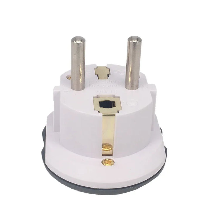 Korea EU Plug Adapter 16A 250V Travel Adapter Converter 2 Round Socket High Quality Universal AU US UK CN To EU KR Wall Socket