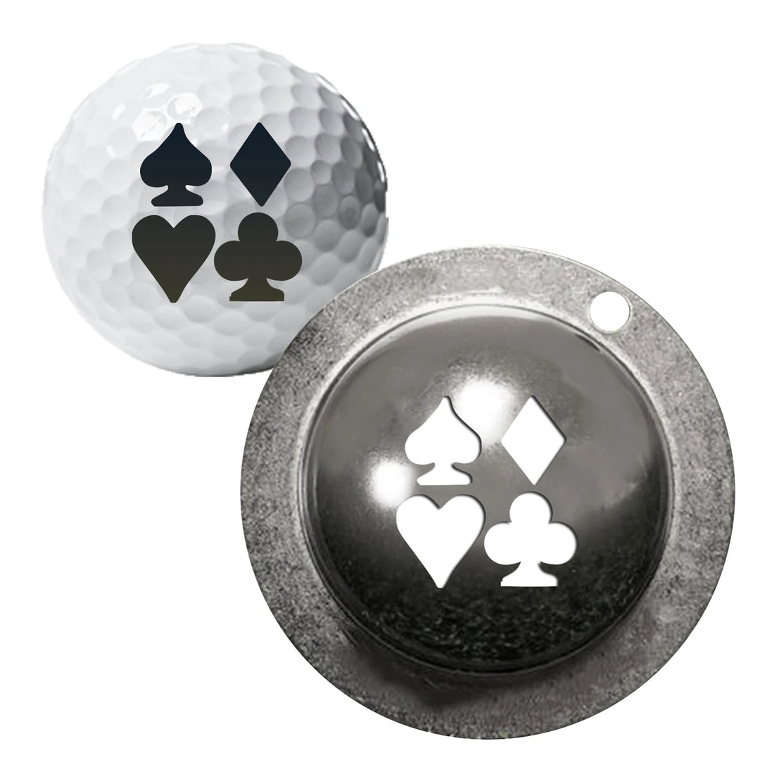 Golf Ball Liner Golf Ball Drawing Alignment Stencils Marking Tool Stainless Steel Golf Marker Tool For Golf Accessories