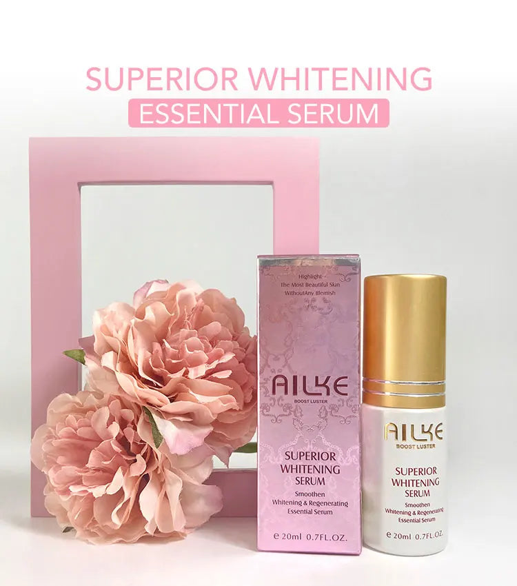 AILKE Lightenin Anti-Wrinkle Face Cream With Collagen, Hyaluronic Acid, Whitening Skin Care Women Facial Moisturizer Set
