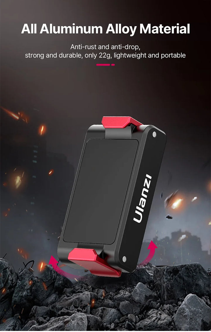 Ulanzi MT-50 Magnetic Tripod for Dji Osmo Action 5 4 3 Adjustable Underwater Selfie Stick Stand Mount Action Camera Accessories