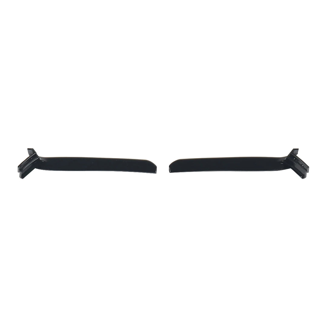 MagicKit ABS Car Front Bumper Spoiler Lip Splitter Trim for Mercedes Benz C-Class C205 W205 A205 2015 2016 2017 2018 Black CAR