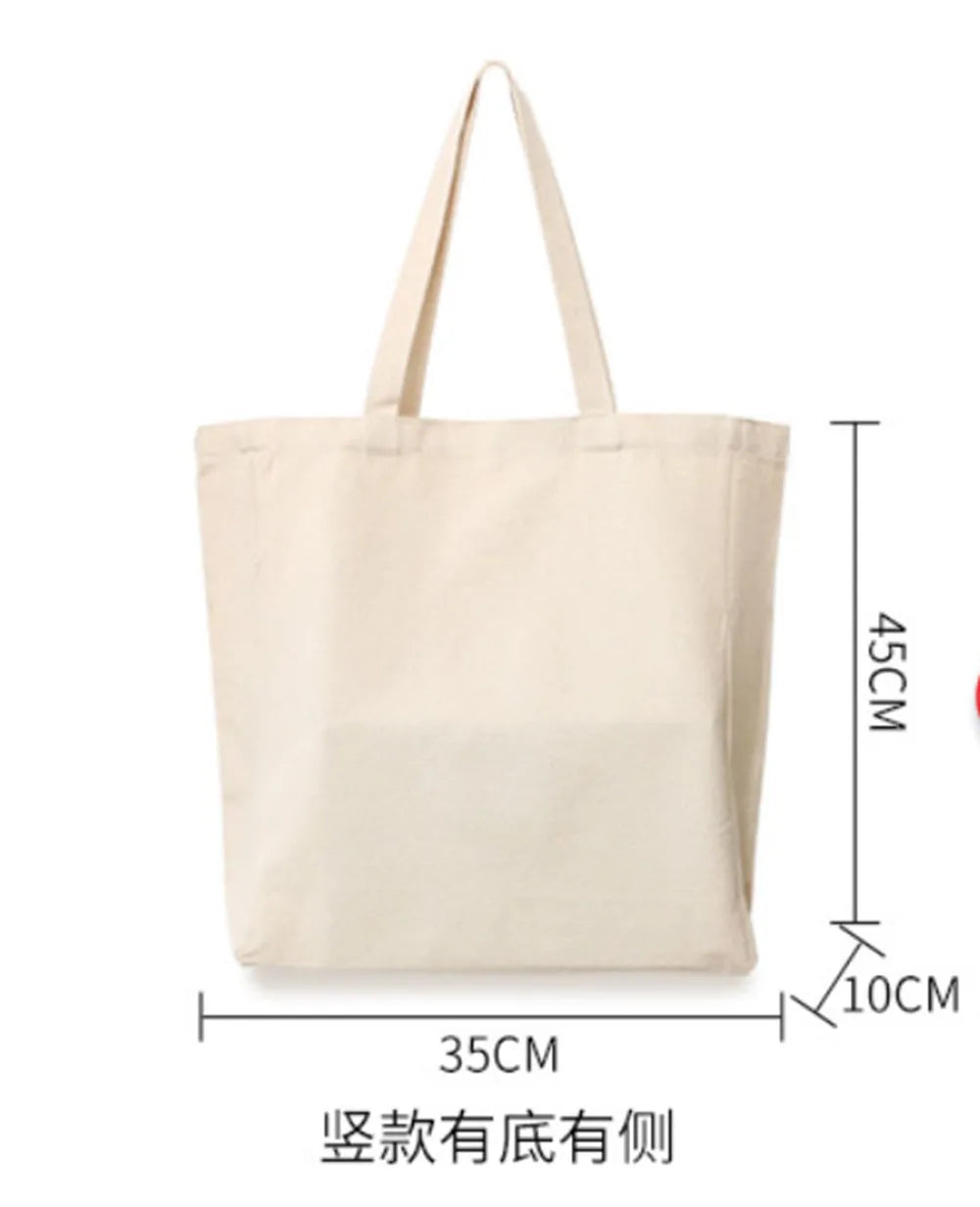 Canvas Bag Grocery Bag Food shopper Bag Eco-Friendly foldable Bag folding Pocket Tote Portable Shoulder Handbags Shopping bag