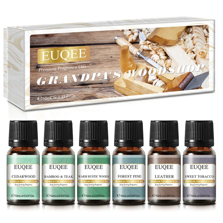 Unisex EUQEE 6pcs Fragrance Oil Gift Set