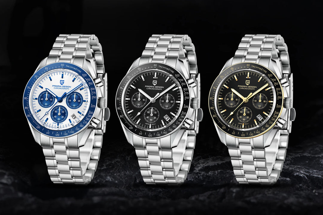 2025 New PAGANI DESIGN Tribute to CK2998 Moon Watch Retro Luxury Quartz Watches For Men Stainless steel Sport Chronograph Man