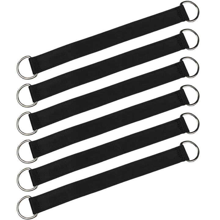 HAMPPLIES 6Pcs Heavy Duty Swing Hooks Tree Swings Straps for Camping and
