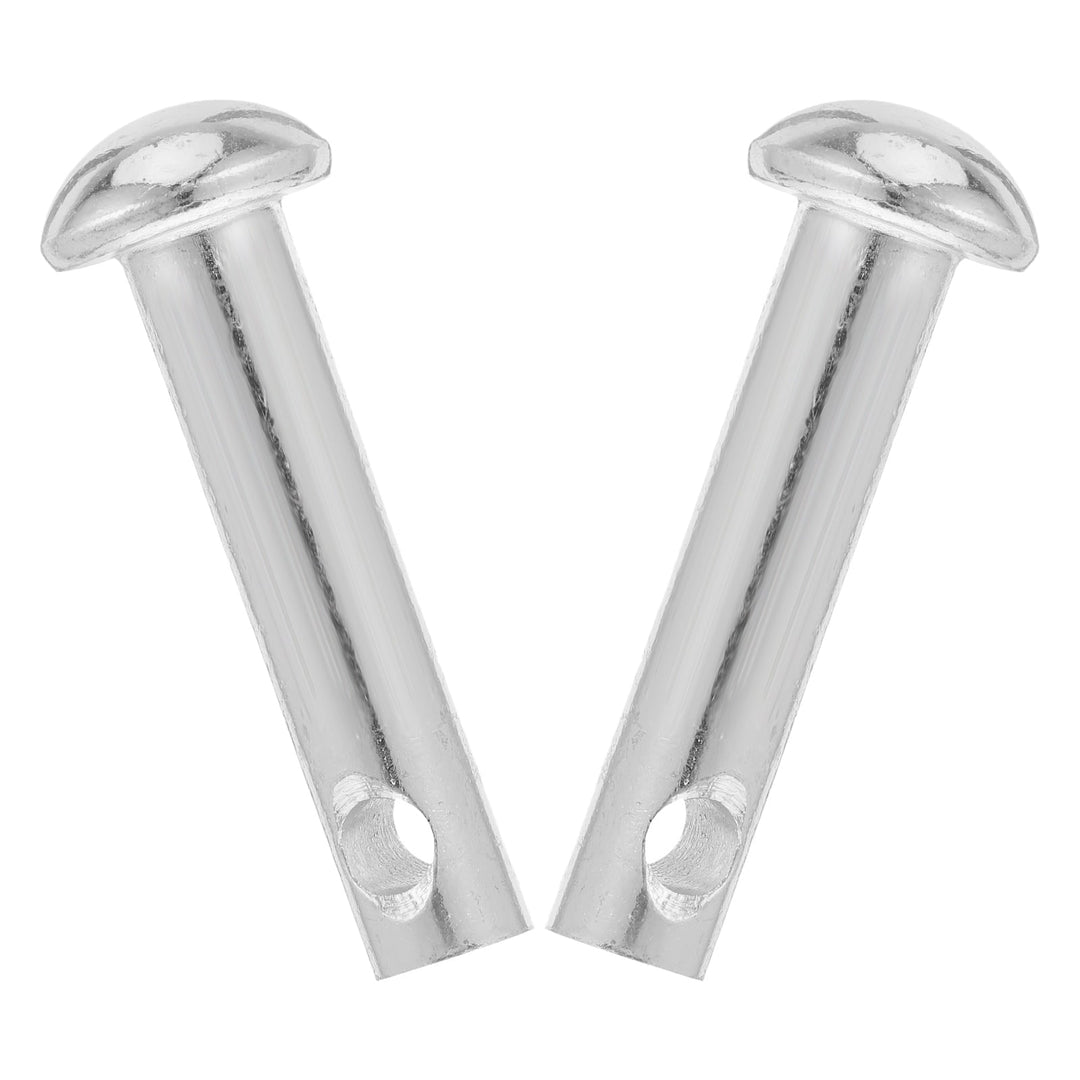 HOOWIFFY 2Pcs Iron Zinc Plated Cylindrical Hammock Chair Pin Replacement for Porch Swing 8.00X2.60X2.60CM