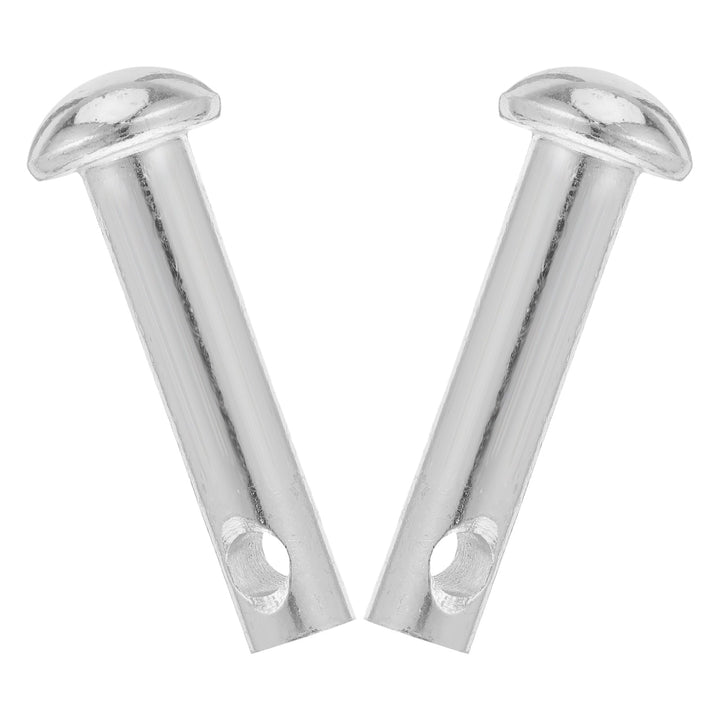 HOOWIFFY 2Pcs Iron Zinc Plated Cylindrical Hammock Chair Pin Replacement for Porch Swing 8.00X2.60X2.60CM