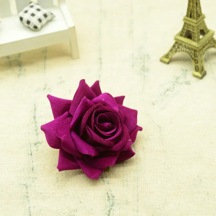 Artificial Silk Roses for Décor