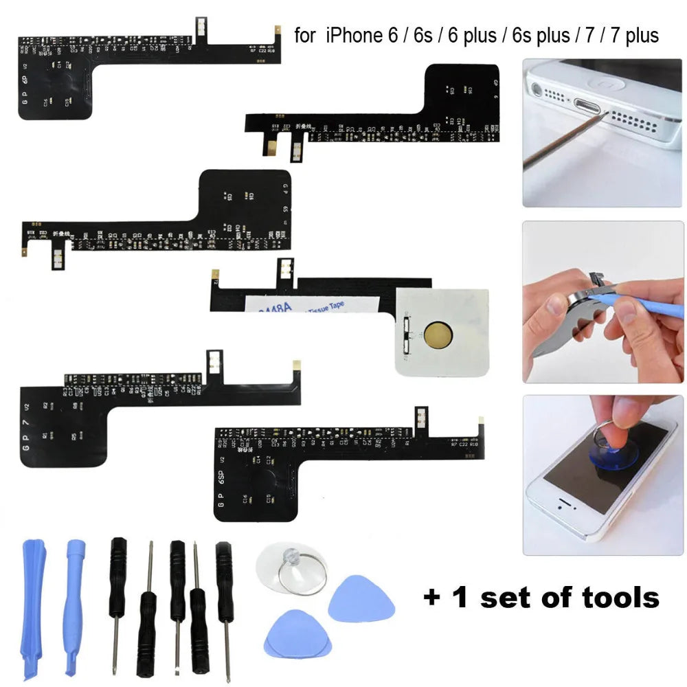 Touchable Led Light Touch Glowing Logo for Iphone 7 7 Plus Glowing LED logo led mod for Iphone 6 6Plus 6S  With Tools