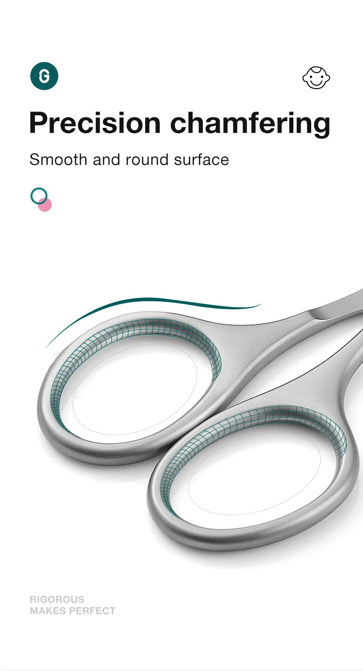 MR.GREEN Baby Safety Nail Scissors  Nail Care Clippers Cutter Newborn Baby Convenient Daily Nail File Shell Shear Manicure Tool