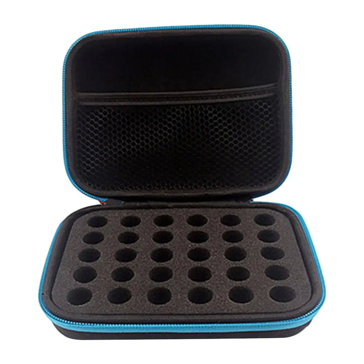 6/10/30/63 Compartments Essential Oil Box Organizer 1Ml 2Ml 3Ml Essential Makeup Storage Box Perfume Oil Essential Oil Box Case