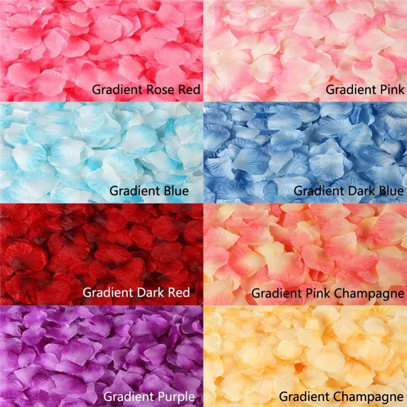 Artificial Rose Petals Wedding Decor