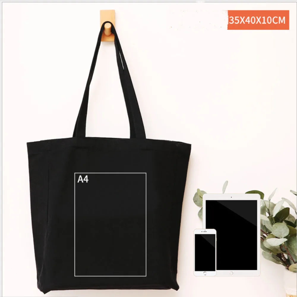 Canvas Bag Grocery Bag Food shopper Bag Eco-Friendly foldable Bag folding Pocket Tote Portable Shoulder Handbags Shopping bag