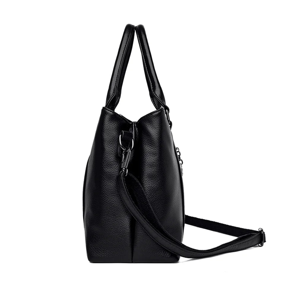 Genuine Brand Luxury Designer Women Bags High Quality Leather Shoulder Crossbody Messenger Tote Bag Large Handbag Purses