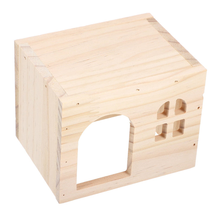 Hamster Hideout House Bunny Toy Rat House Pet Hamster Hiding Spot Mouse Hideouts Chinchilla Toys Rat Hideout