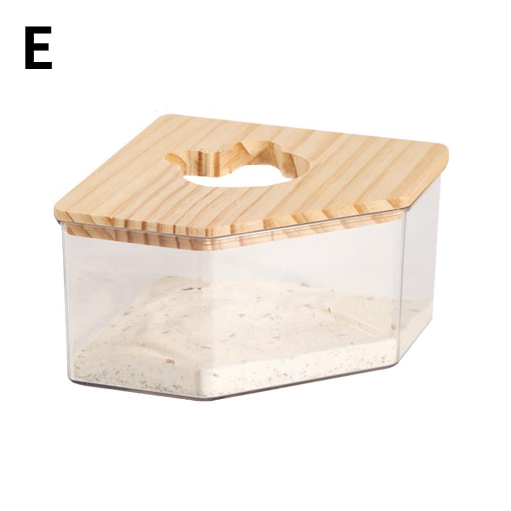 Yiokii Hamster Litter Box Pet Litter Box Potty Plastic Corner For Small Trainer