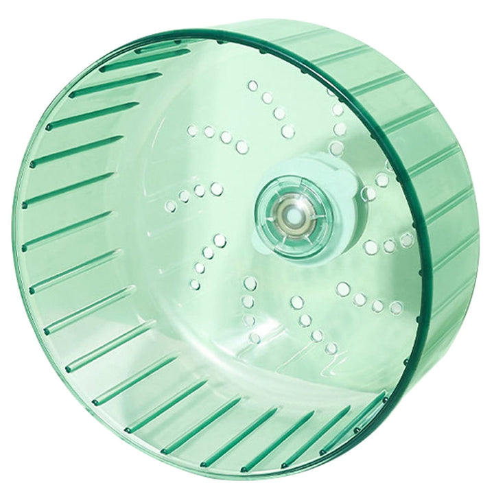 Toyandona Small Animal Exercise Wheels Light Green ABS Resin 1Set 4.7x2.0in
