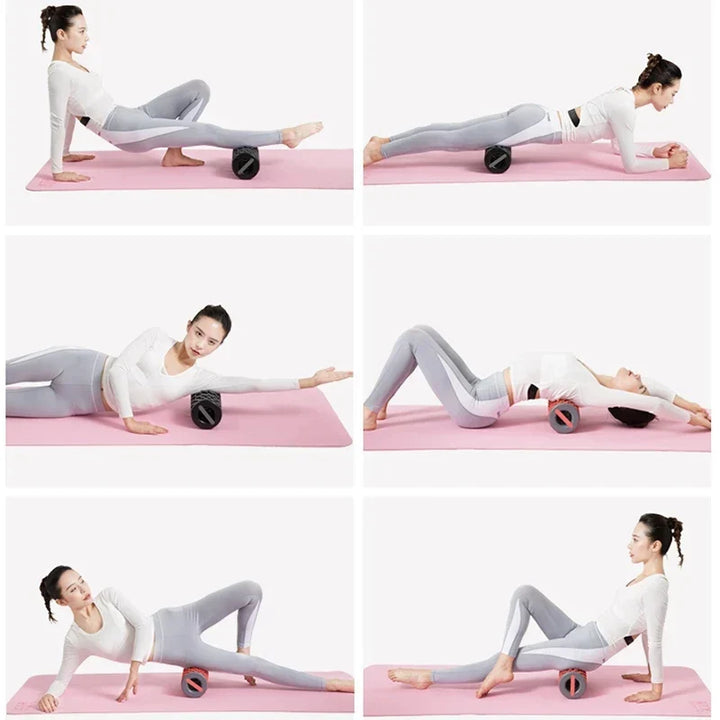 New Telescopic Roller Yoga Column Foam Pilates Column Fitness Muscle Relaxer Roller Leg Fascia Yoga Massage Roller Gym Home