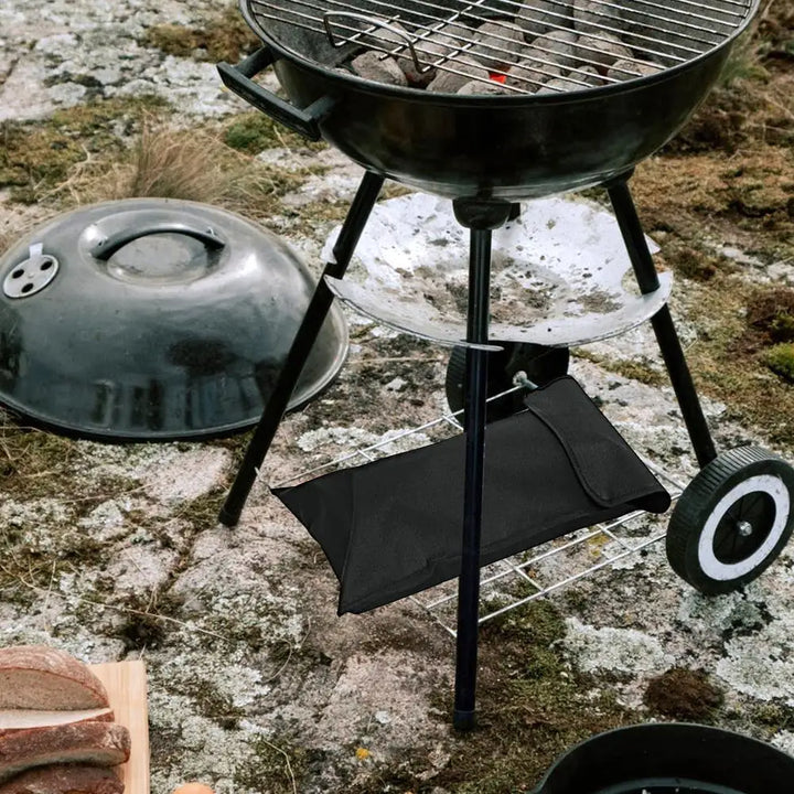 1pcs Oxford Cloth BBQ Tool Storage Bag Foldable Grilling Utensil BBQ Clip Carrying Pouch Barbecue Accessories For Camping