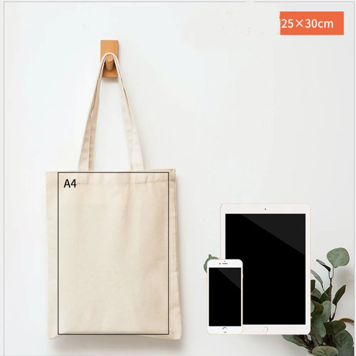 Canvas Bag Grocery Bag Food shopper Bag Eco-Friendly foldable Bag folding Pocket Tote Portable Shoulder Handbags Shopping bag