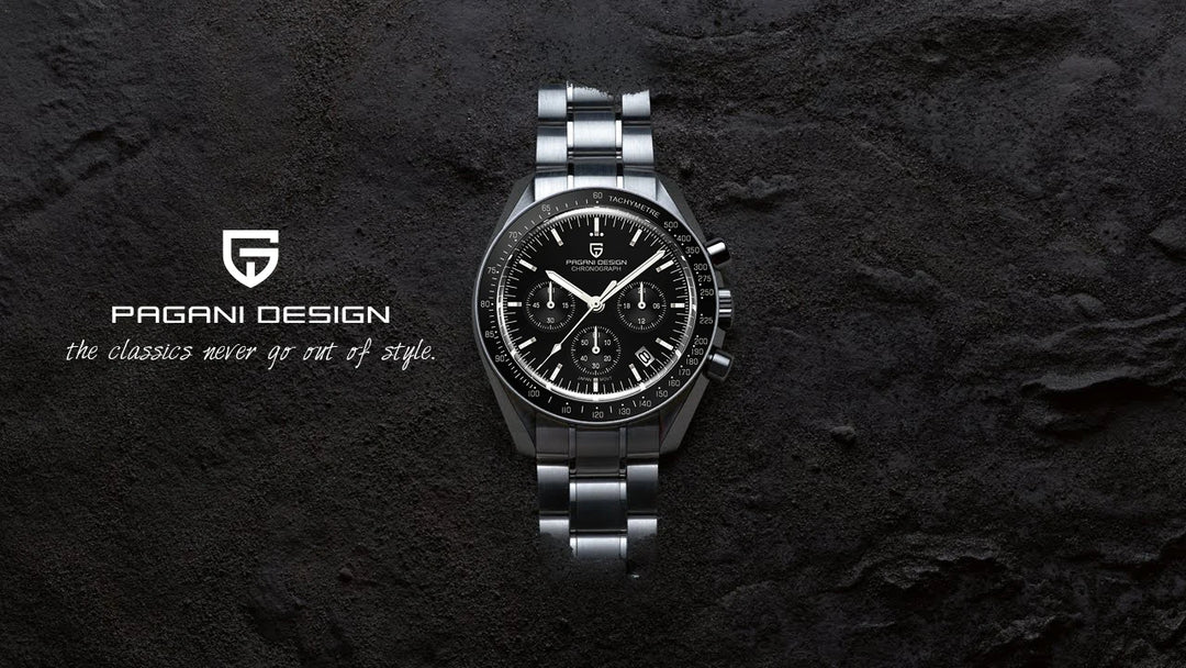 2025 New PAGANI DESIGN Tribute to CK2998 Moon Watch Retro Luxury Quartz Watches For Men Stainless steel Sport Chronograph Man