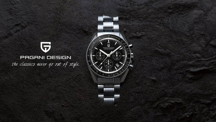 2025 New PAGANI DESIGN Tribute to CK2998 Moon Watch Retro Luxury Quartz Watches For Men Stainless steel Sport Chronograph Man