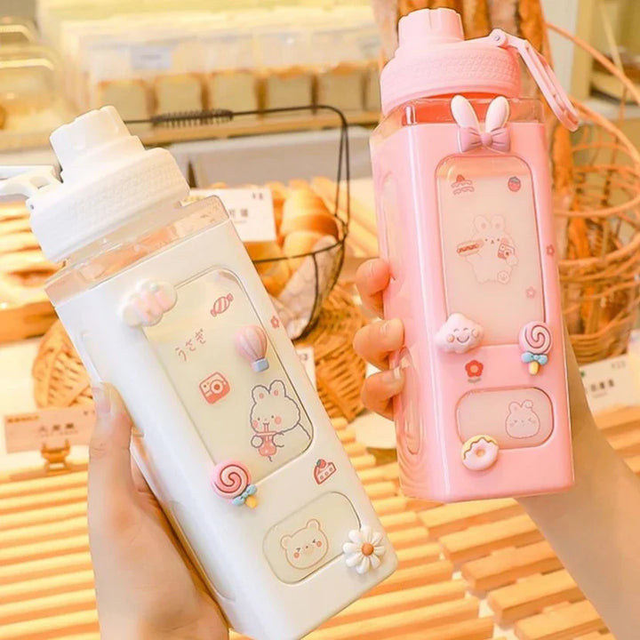 Kids BPA Free Water Bottle With Straw