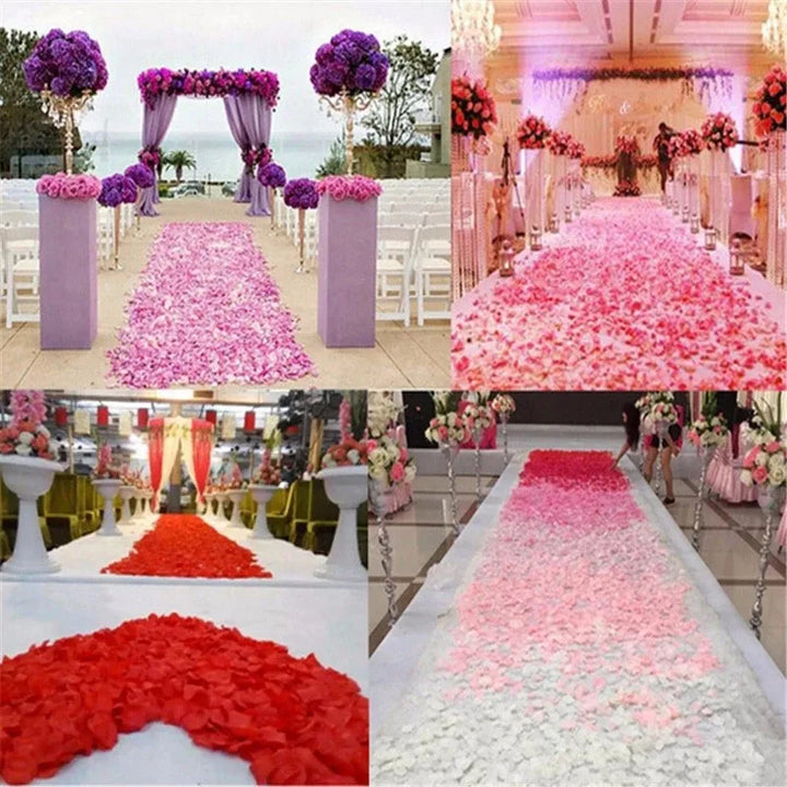 Artificial Silk Rose Petals