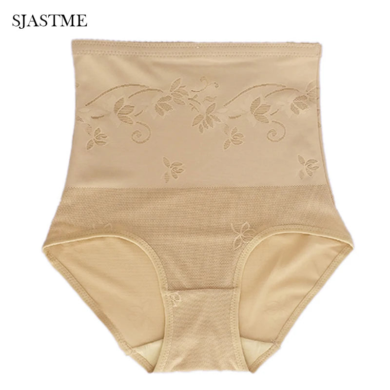Sexy Slimming High Waist Underwear Women Shapewear Briefs Butt Lifter Abdomen Hips Lace Lingerie Body Shapers cinta modeladora