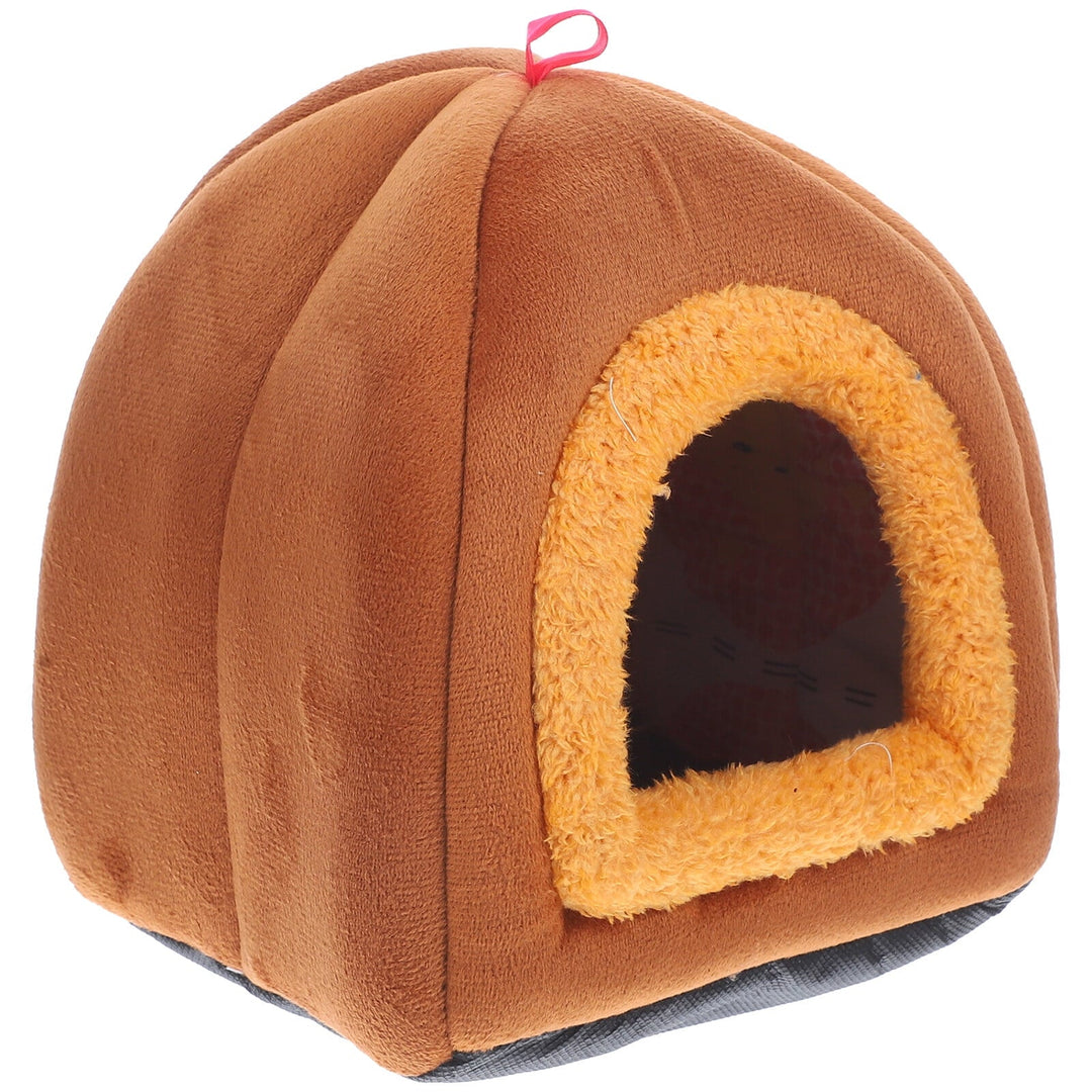 Hekezhi Warm Sleep Rabbits Beds Winter House Pet Resting Sleep Beds for Small Pet