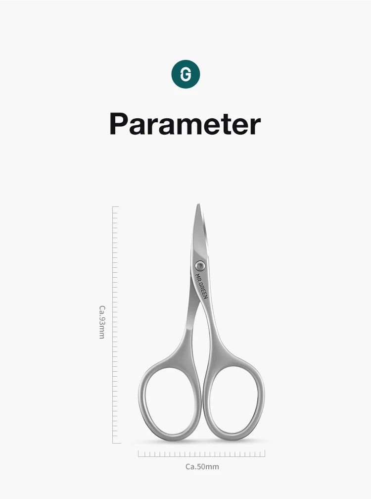 MR.GREEN Baby Safety Nail Scissors  Nail Care Clippers Cutter Newborn Baby Convenient Daily Nail File Shell Shear Manicure Tool