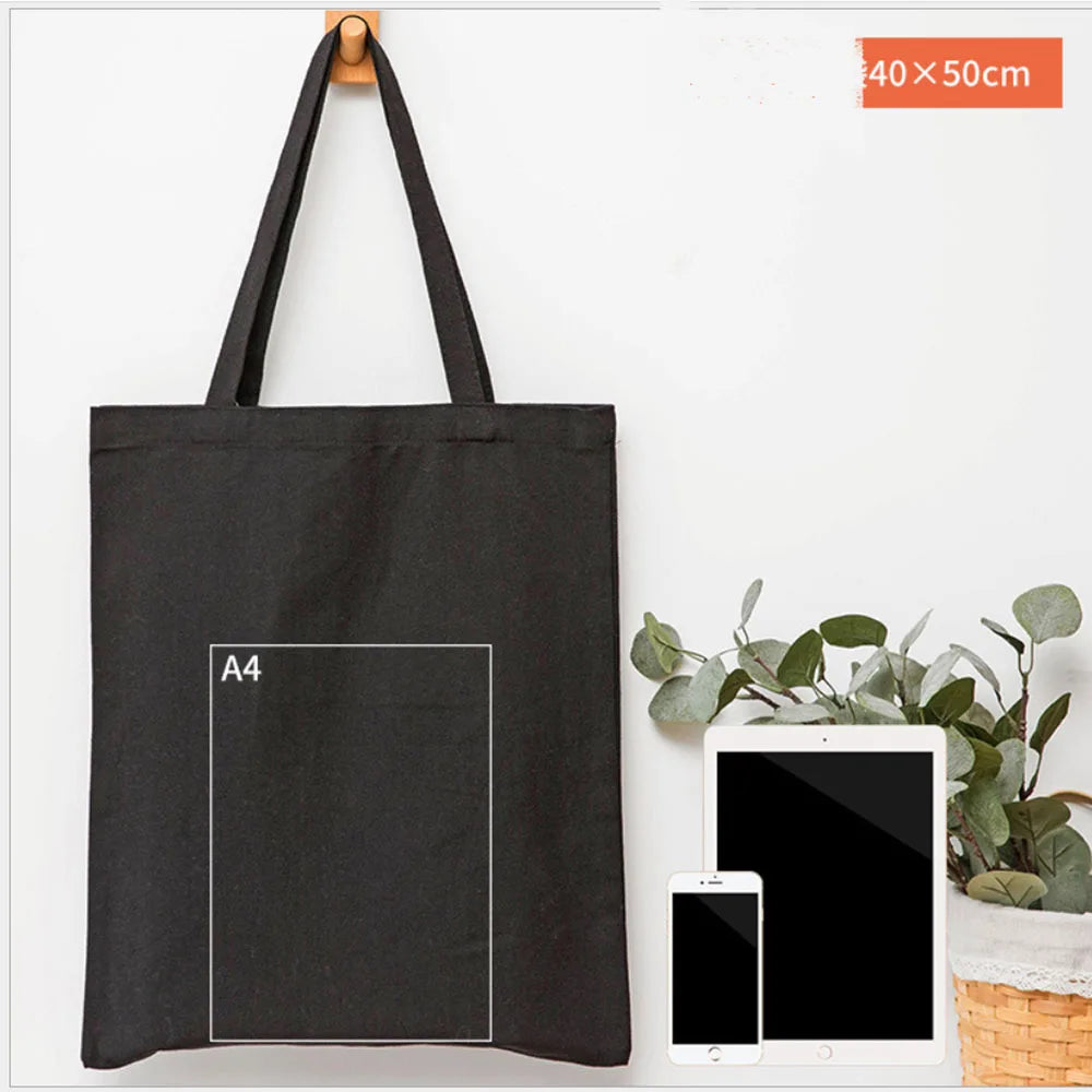 Canvas Bag Grocery Bag Food shopper Bag Eco-Friendly foldable Bag folding Pocket Tote Portable Shoulder Handbags Shopping bag