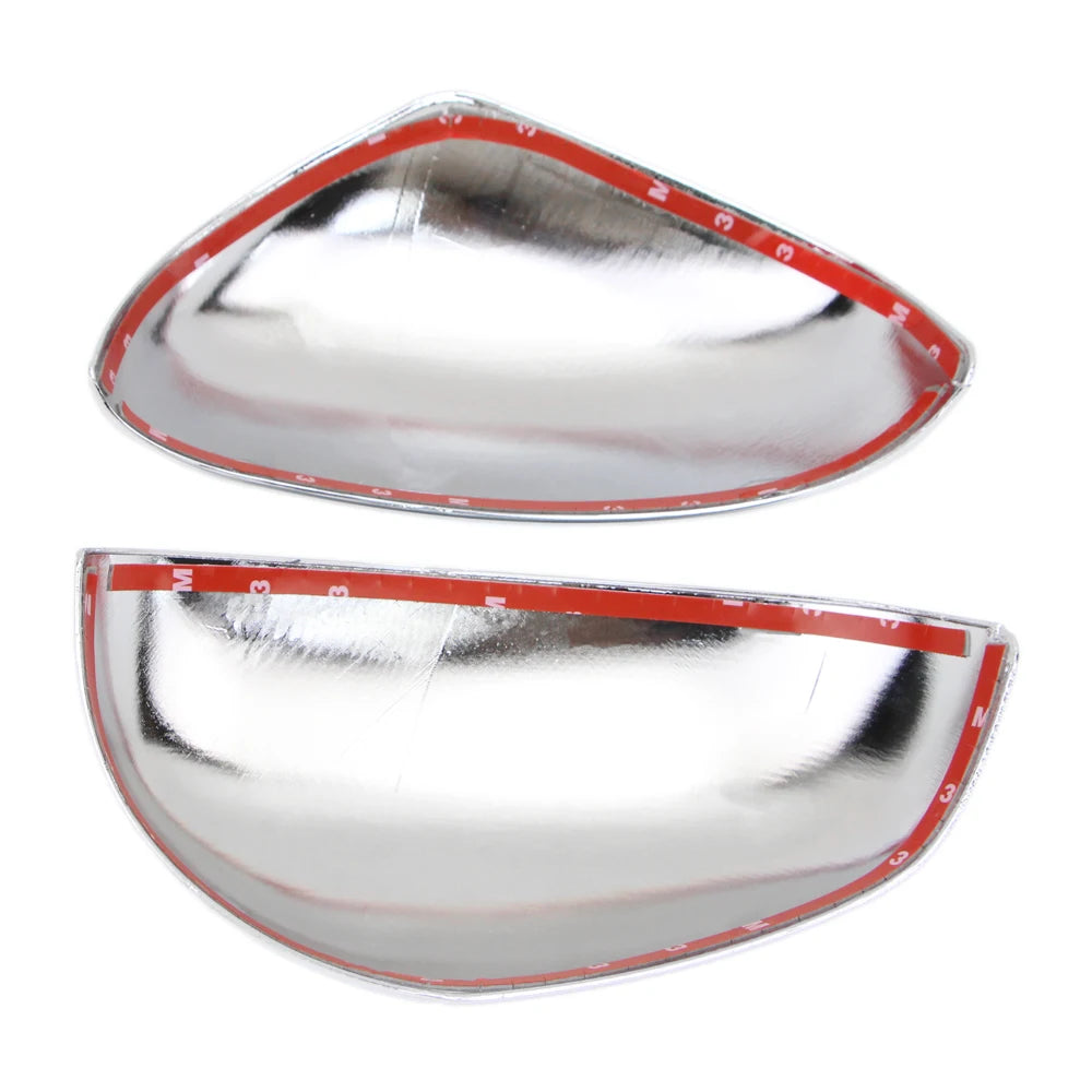 Rearview Chrome Side Wing Mirror Cover for Mercedes-Benz Smart Fortwo 453 2015 2016 2017 Exterior Mirror Cap Cover Trim