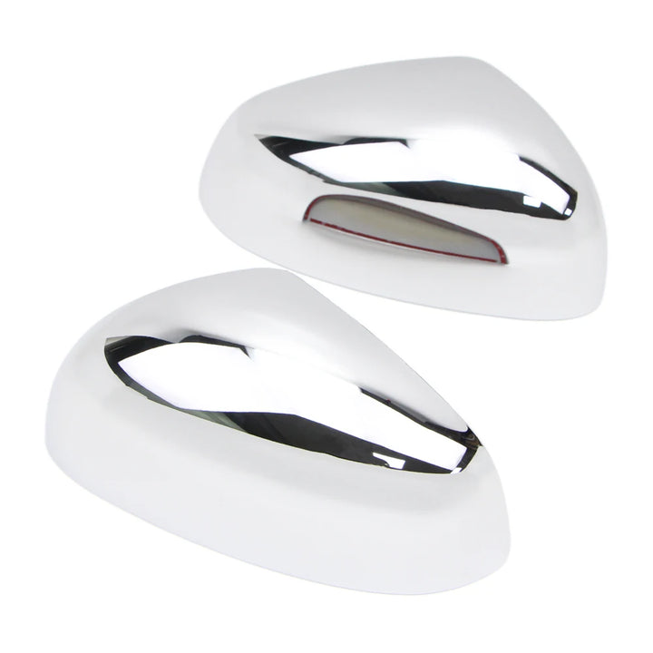 Rearview Chrome Side Wing Mirror Cover for Mercedes-Benz Smart Fortwo 453 2015 2016 2017 Exterior Mirror Cap Cover Trim